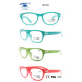 Multi Color Fashion Plastic Reading Glasses (RE384)